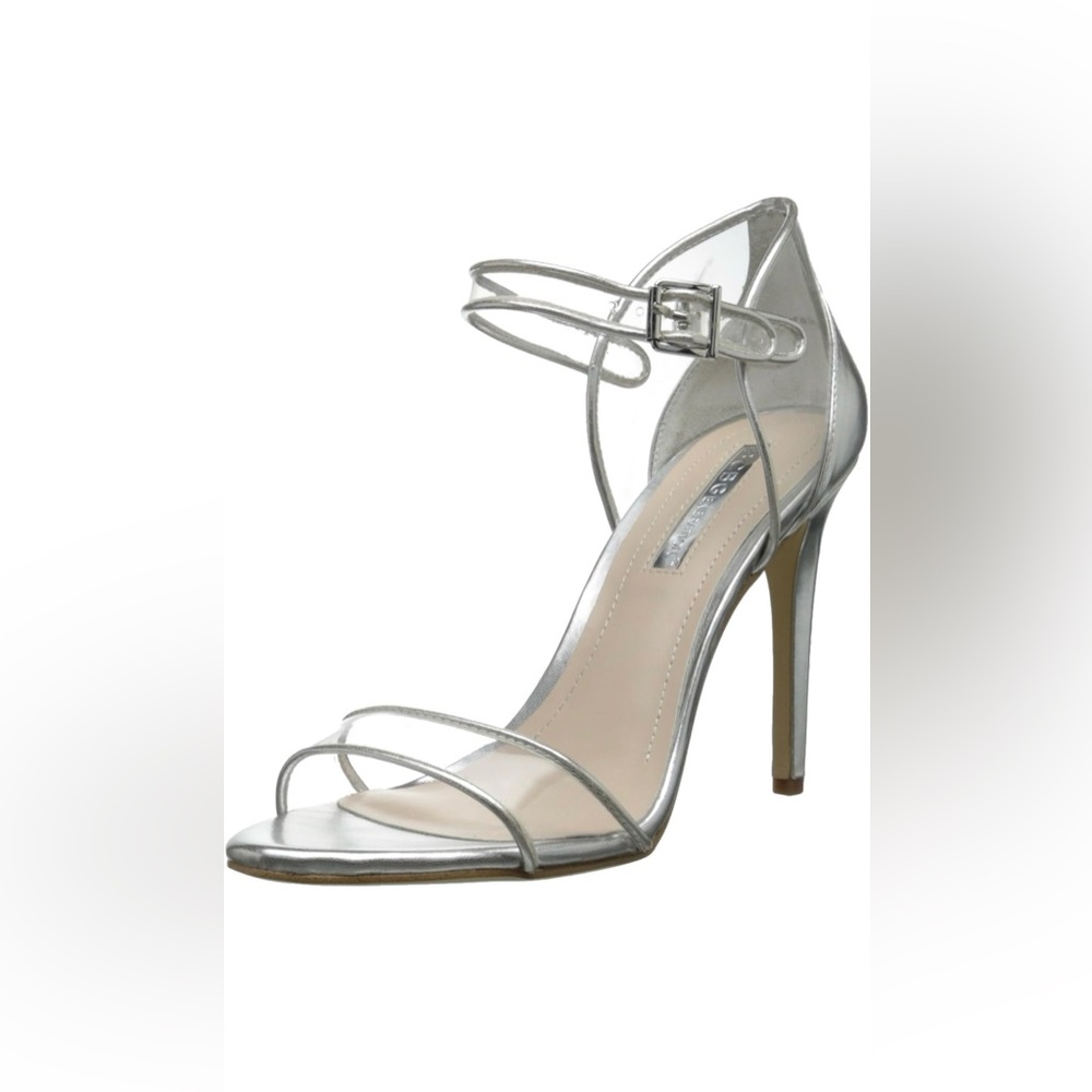 BCBGeneration Jakalyn Silver Heels